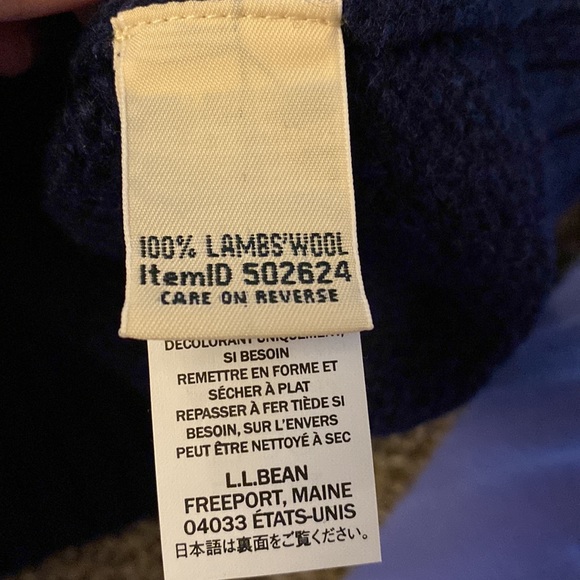 LL Bean Wool Sweater - Picture 5 of 5